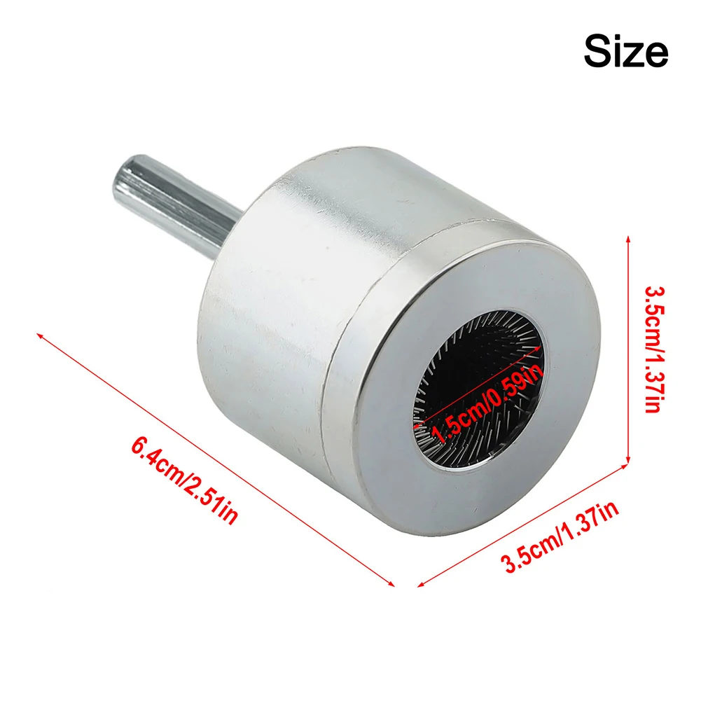 

4PCS 15+22mm Metal Copper Pipe Cleaner Tube Cleaning Brush For Drill For Professional Plumbers And Industrial Purposes