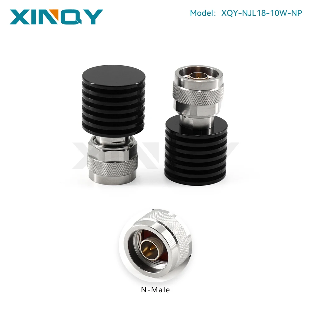 XINQY Type N Male Coaxial Fixed Termination, Power Rating 2W, Frequency Range DC-18GHz, Impedance 50Ω