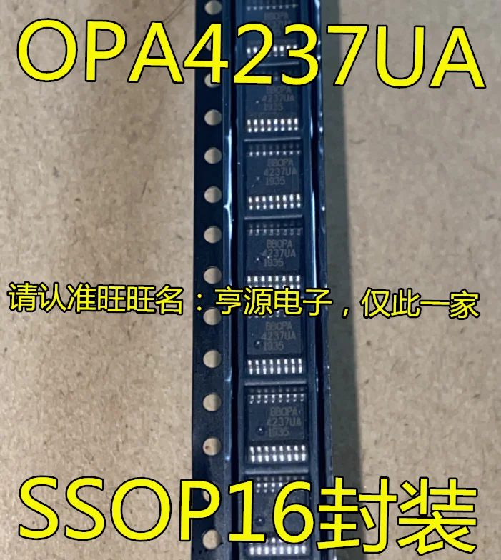 

20 шт. оригинальный новый OPA4237 OPA4237U OPA4237UA SSOP 16-контактный операционный усилитель