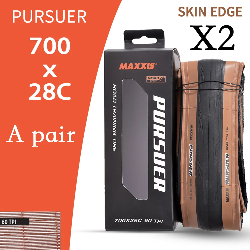 MAXXIS PURSUER 700C Road Bike Tire 700X23C-700X32C