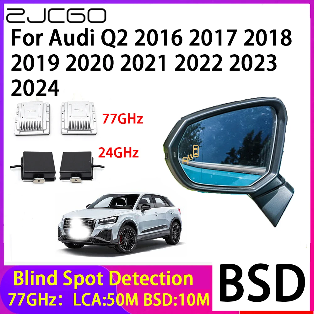 

ZJCGO Car Blind Spot Detection BSD Mirror Rear Radar Detection System for Audi Q2 2016 2017 2018 2019 2020 2021 2022 2023 2024