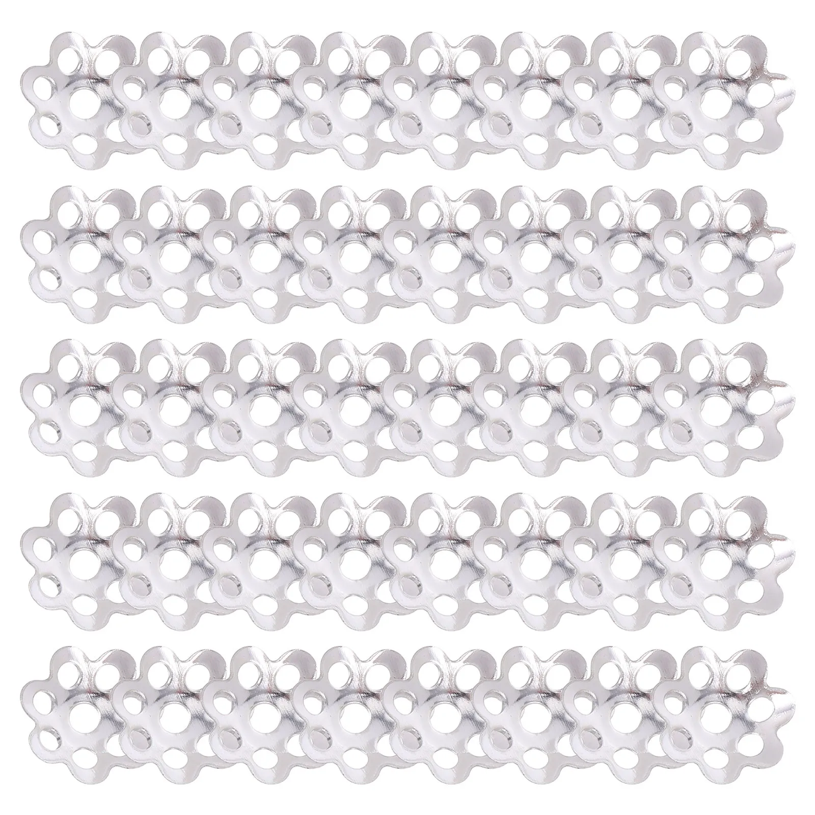 

1000pcs Bead Caps For Jewelry Making Hollow Flower Metal Spacer Beads Diy Craft Supplies End Caps For Bracelets Necklaces