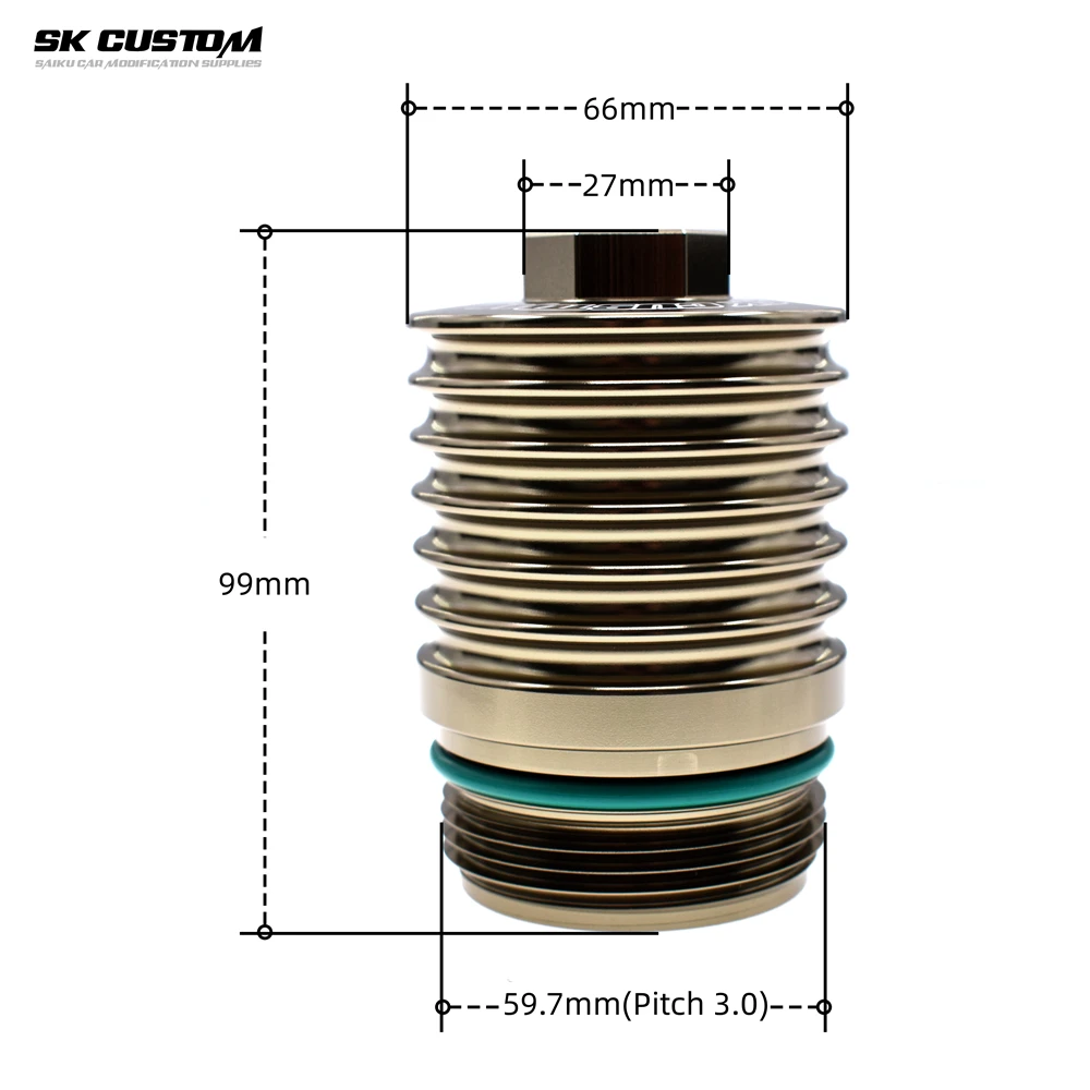 SK CUSTOM For Mercedes Benz M271 Engine Oil Filter Housing 212 207 204 172 SLK 200 C200 C250 E260 AluminumAlloy Oil Filter Cover