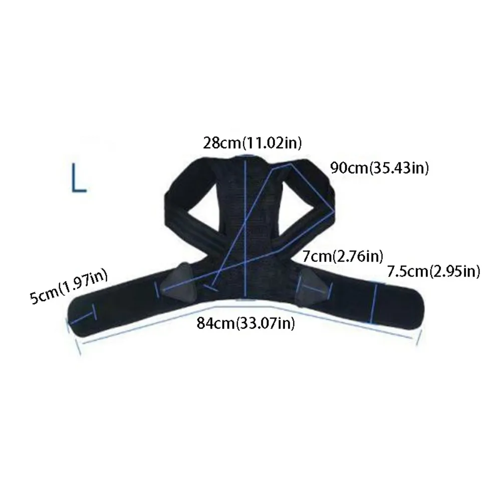 

Support Belt Adjustable Posture Corrector Breathable Comfortable Shoulder Straightener Support Scoliosis Back Brace Upper Back