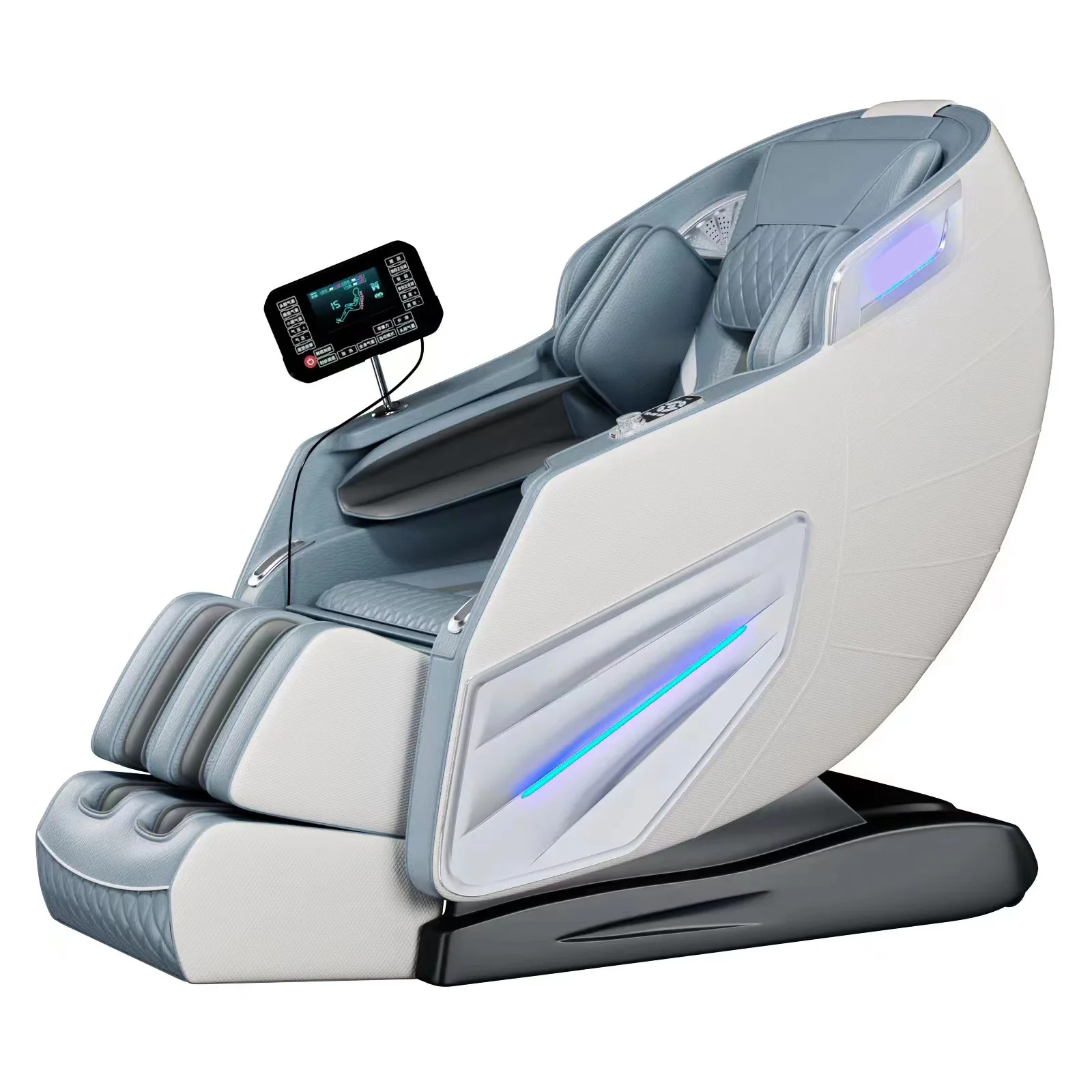 

Electric Office 4d Full Body Chair Luxury Pedicure Spa Air Pressure Massage Chair Price For Nail Salon 3d Luxury