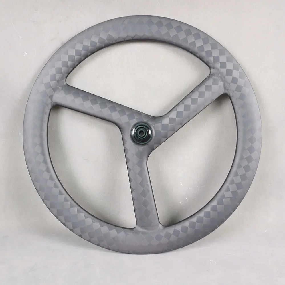 

Full Carbon Rim/Disc Brake 3 Spokes 700c Wheelset for Road/Bike/Track Tubeless Wheels Weave Bicycle Wheelset 3K/16K/UD