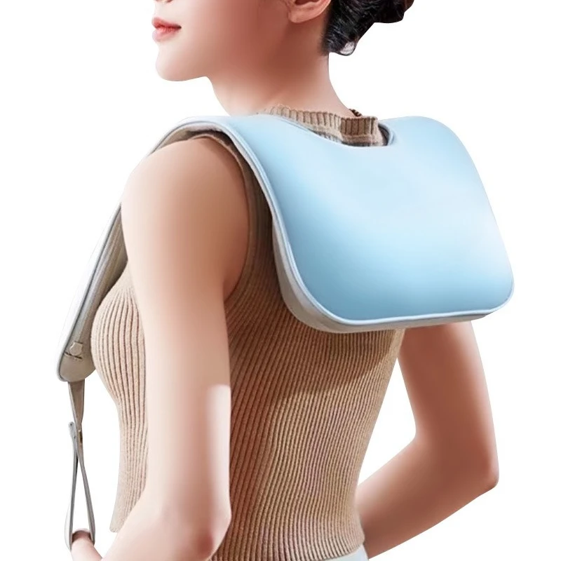 Back beating shawl plug-in shoulder and neck massager hot compress one machine multi-purpose massager