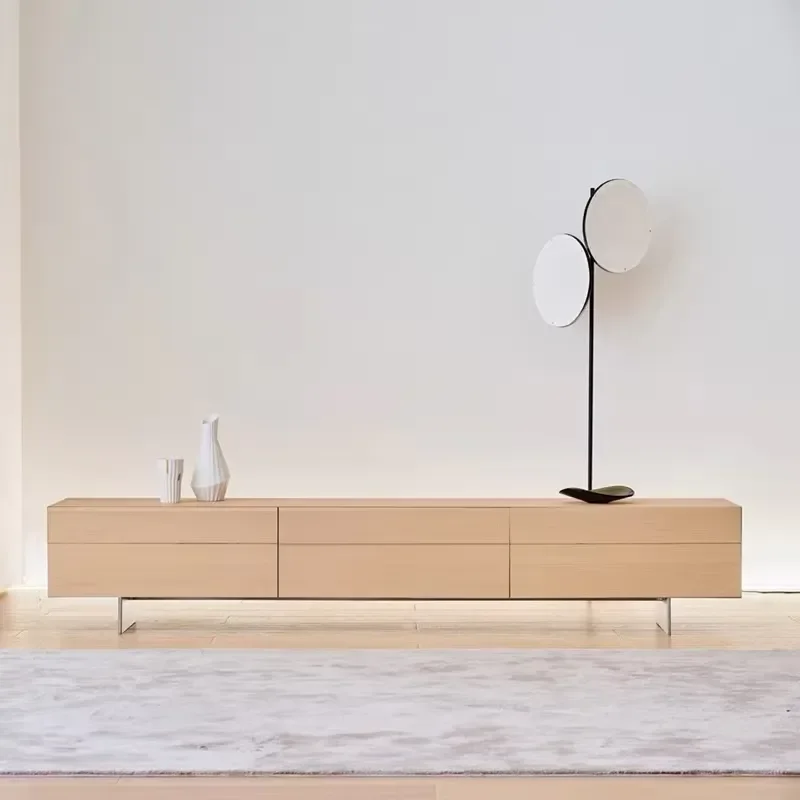 Modern Factory Customizable Wooden White Wall Floating Cabinet Living Room Furniture TV Stand Unit Cabinet