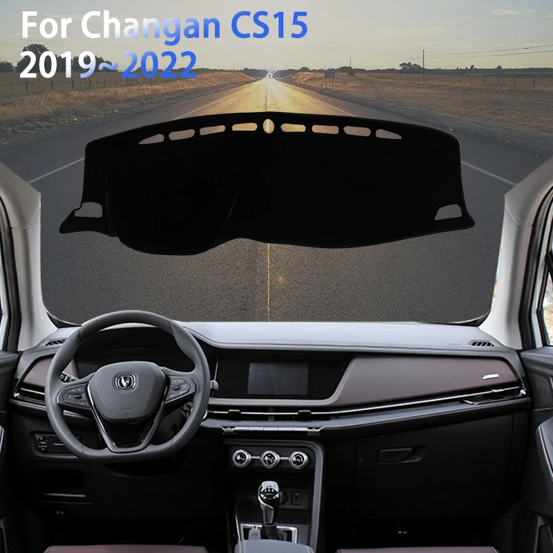 

Dashboard Cover Dash Mat Custom for Changan CS15 2019 2020 2021 2022 Anti-UV Visor Parasol Car Interior Mouldings Accessories