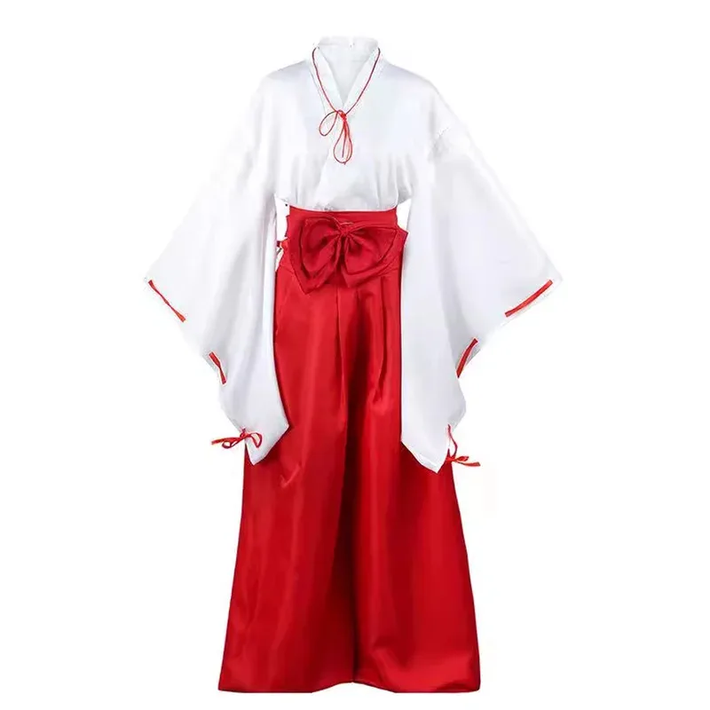 Hemixush Anime Kikyo Cosplay Costume Chinese Bellflower Cos Full Set Female Suit