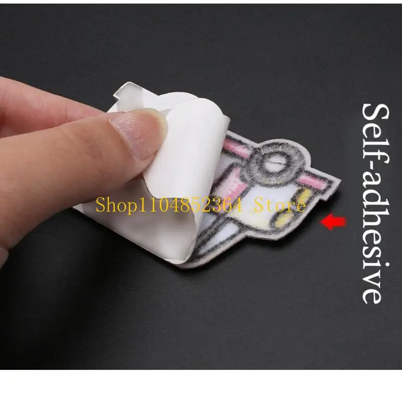 652F 10Pcs Cartoon Auto Stickerei Applique Eisen Auf Stoff Patches Für Kinder Kleidung – Detail 3