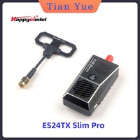 HappyModel ES24TX Slim pro Nano TX Module 2.4G ExpressLRS ELRS with CNC Shell Cooling Fan for TBS Tango 2 pro FRSKY X-Lite X9
