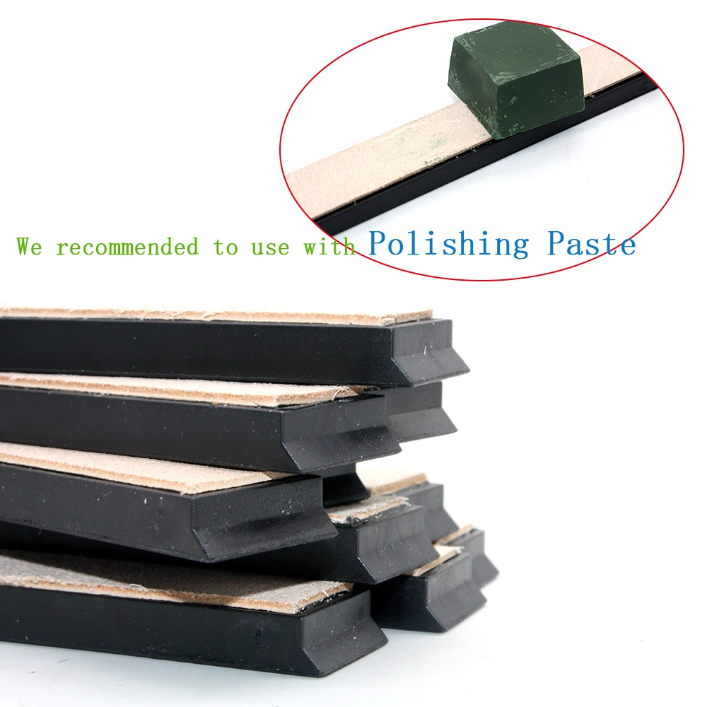 Cowhide Strip Head Layer Cowhide Polishing Paste Fixed Angle Knife Sharpener Sharpening Tools