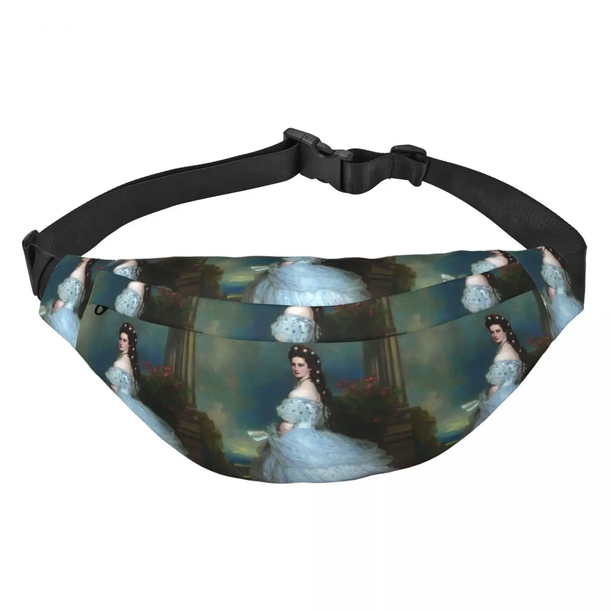 Portret Van Keizerin Elisabeth Van Oostenrijk Door Franz Xaver Winterhalter Heuptasje Sling Crossbody Heuptas Telefoon Geldzak