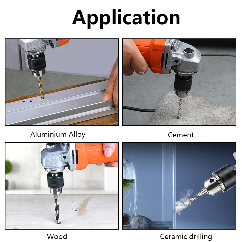 Portabrocas con llave B10 (0,6-6,5mm) B12 (1,5-10mm) B16 (1,5-13mm) para máquina CNC, adaptador de conversión, accesorios para herramientas