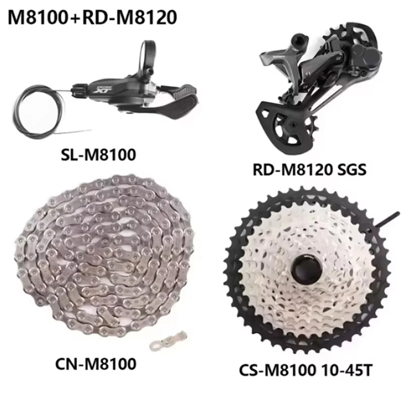 SHIMANO DEORE XT M8100 M8120 12s MTB Mountain Bike 12 Speed