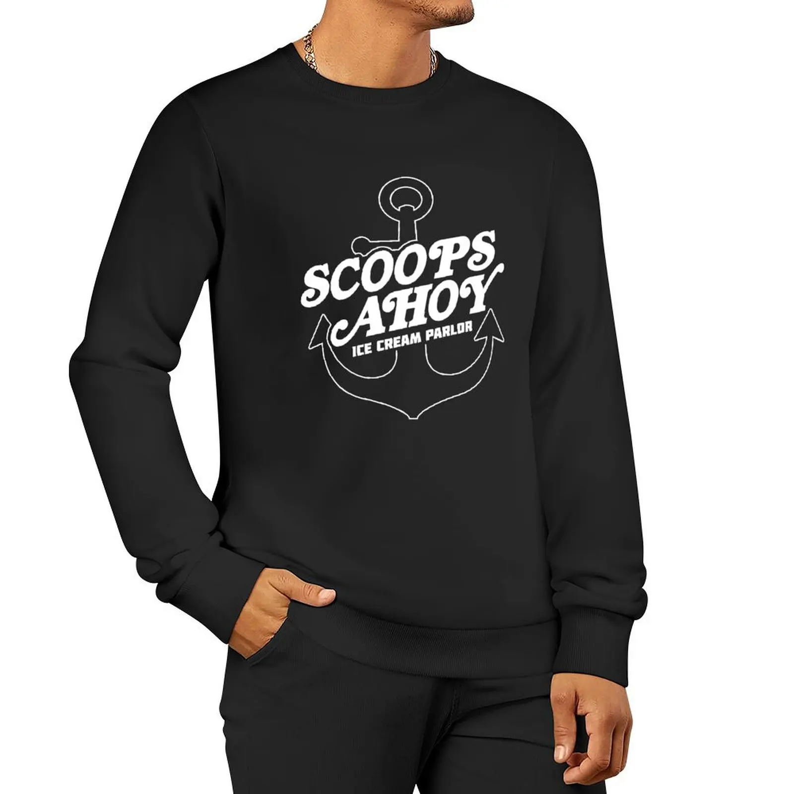 

Scoops Ahoy Sweatshirt autumn new products winter clothes aesthetic clothing new sweatshirt