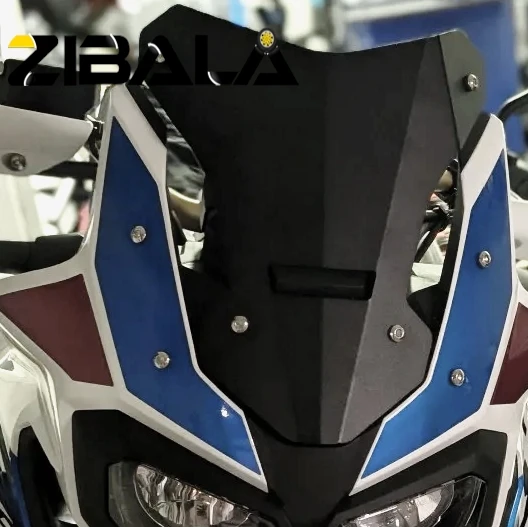 

FOR HONDA CRF 1000L Africa Twin Accessories 2016-2019 CRF1000 L Windshield Motorcycle Screen Visor Cover Flyscreen Deflector