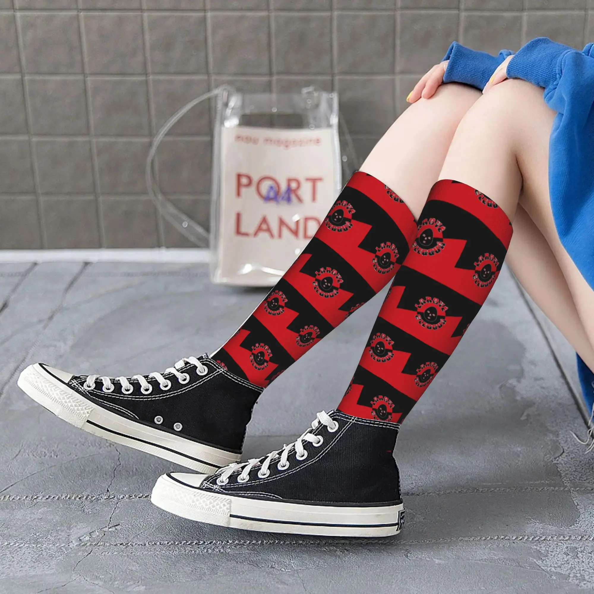 All Seasons Crew Stockings Eleggua  Socks Harajuku Crazy Hip Hop Long Socks Accessories for Men Women Gifts