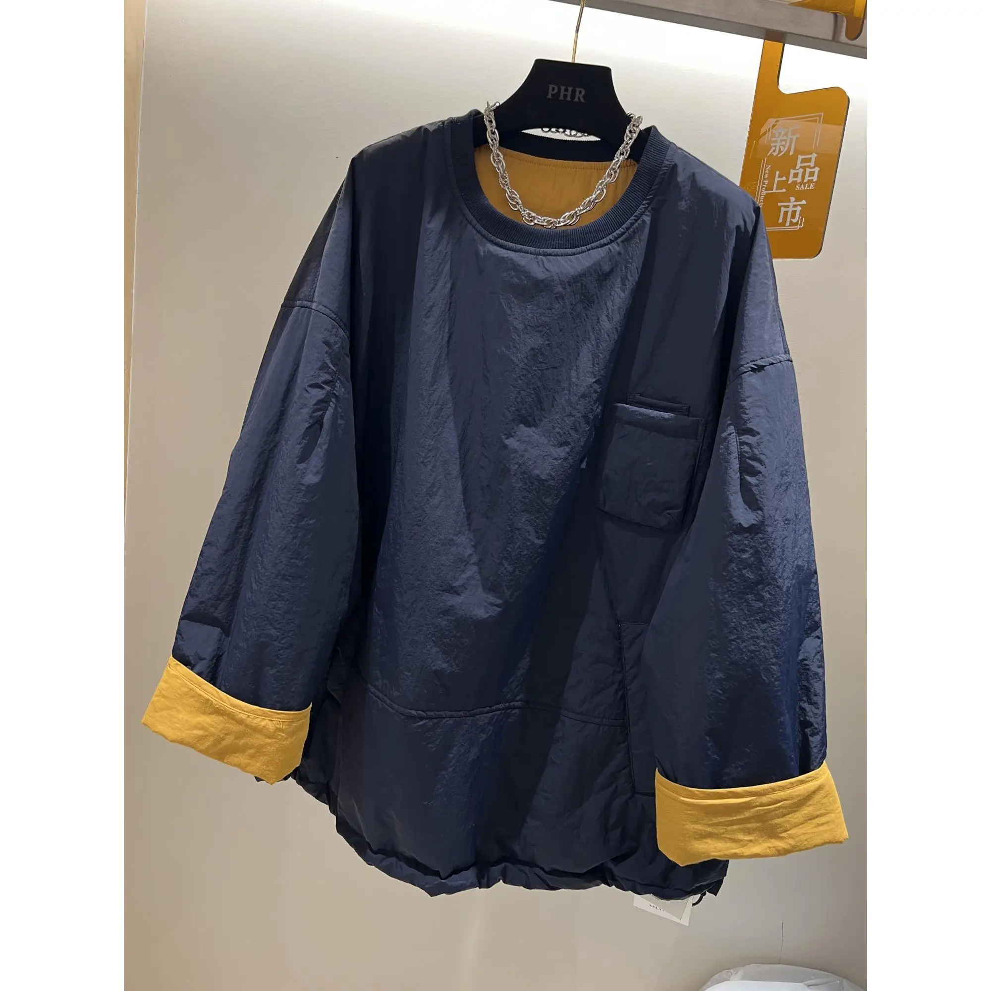 

Рекомендация уровня Чао! Осень-зима, новый легкий хлопковый джет с капюшоном, женский свитшот с двойным шнурком