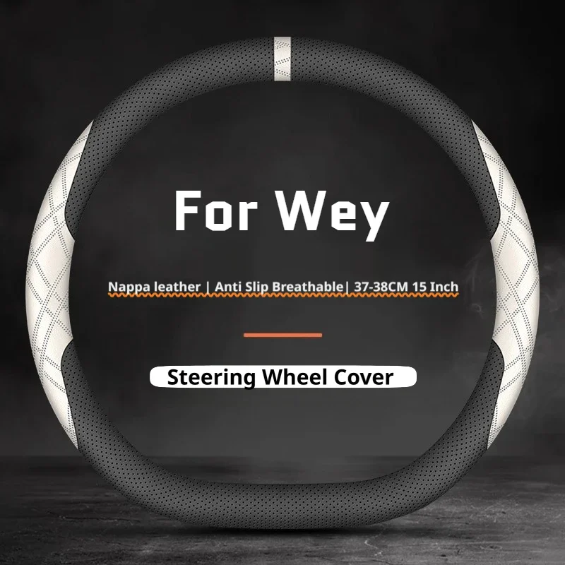 For3GWM3WEY3033WEY3053WEY3073WEY3803WEY3G93Car3Steering3Wheel3Cover3Non-Slip3Breathable3All3Seasons3Car3Interior3Accessories
