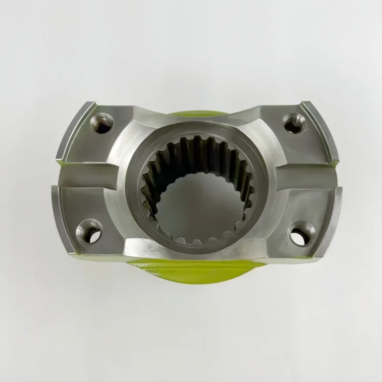 Wear-Resistant Iron Fork Head for Loader Hydraulic Linkages Ore Mining Machine Parts YAZHOUJIXIE Green 4.25kg 6 Months Warranty