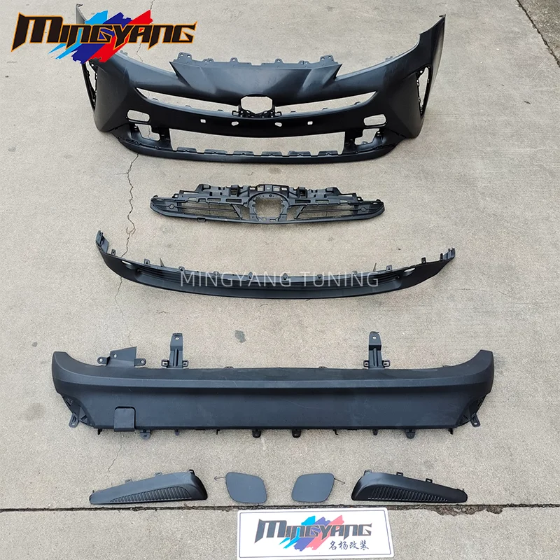 

Modification Mingyang Tuning PP Plastic 2020 Facelifts Car Bumpers Bodykit Diffuser for Prius Body Kit