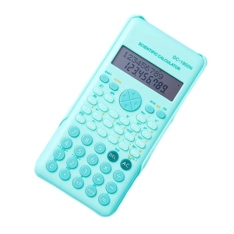 090F Научный калькулятор функциональный инженерный инженер с несколькими режимами График для бизнеса для студенческой школы дома