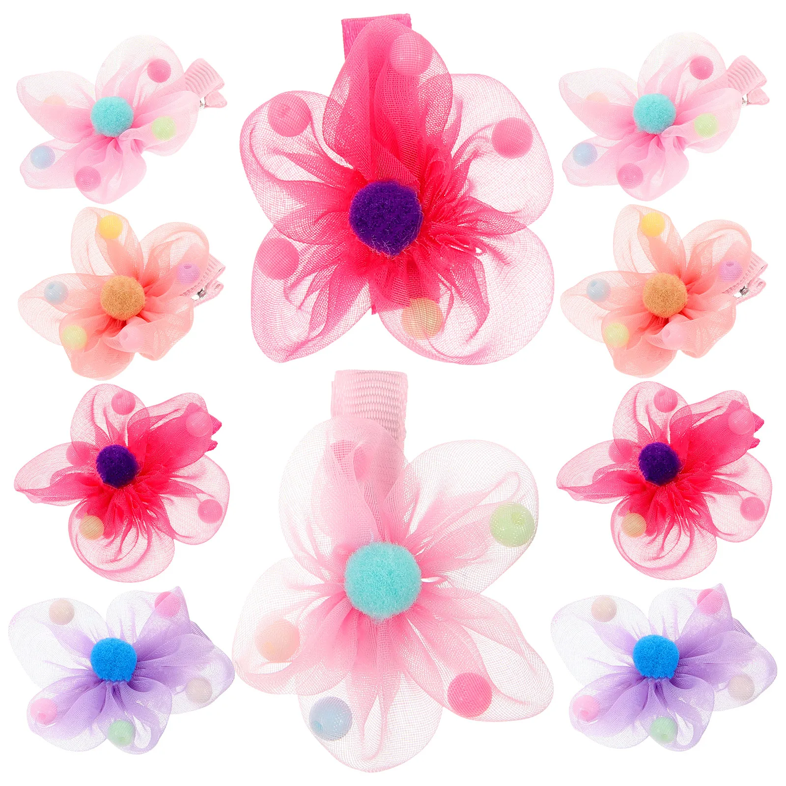 

10 шт., заколки для волос с искусственным жемчугом и цветком, очаровательные заколки для маленьких девочек, детские аксессуары для волос для челки, хвоста, повседневная одежда, подарок