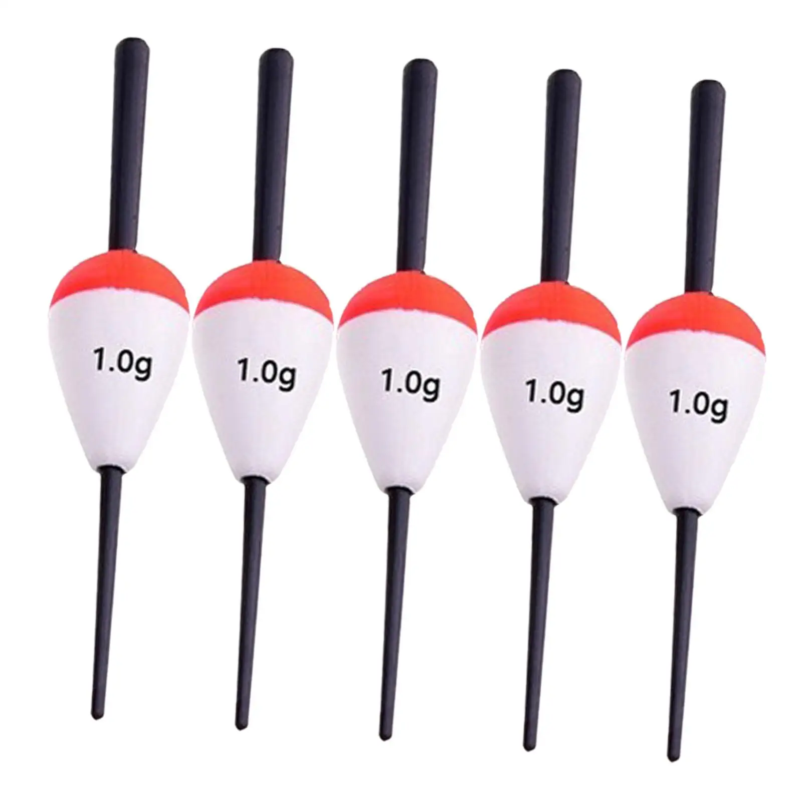 Oval EVA Foam Floaters Luminous Fishing Bobbers Thick Big Belly Floats Freshwater Sea for Carp Bass Perch