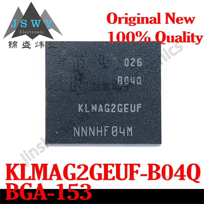 

(1-10pcs) KLMAG2GEUF-B04Q FBGA153 EMMC5.1 16GB Memory Chip/100% Brand New and Original/In Stock/Fast Shipping