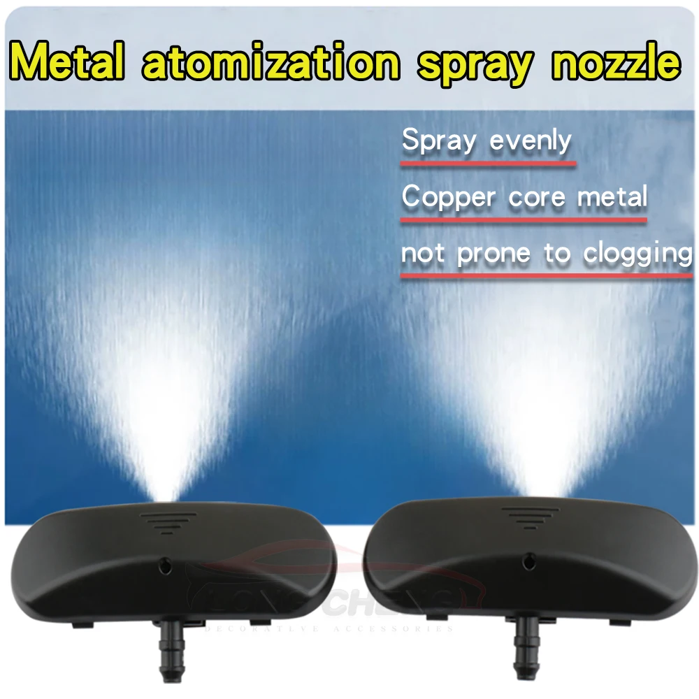 

Windscreen Washer Jet Spray Nozzle For SEAT Leon 1M 5F Toledo Water nozzle fan-shaped atomization improved glass wiper wiper