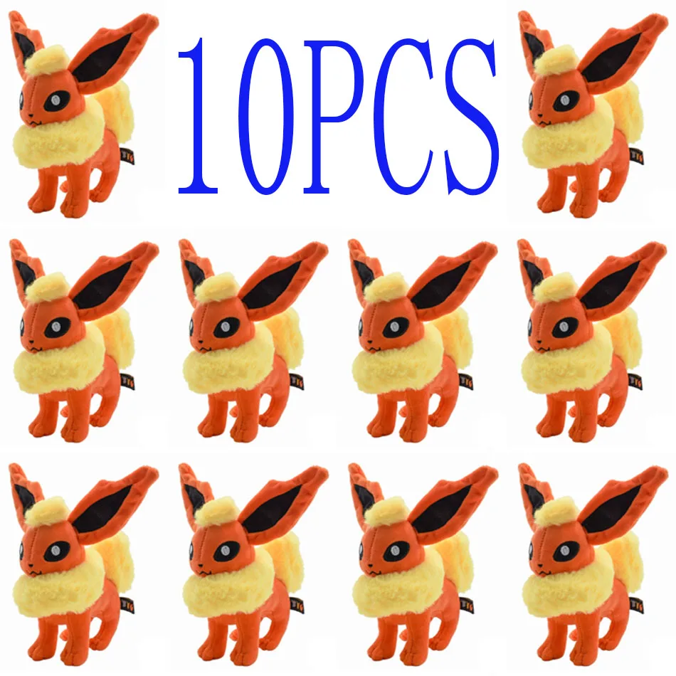 حار * Leafeon Vaporeon Glaceon Sylveon Espeon Umbreon Vaporeon Sylveon ألعاب من القطيفة لعبة للهدايا القابلة للجمع ، لينة بلوشيز محشوة