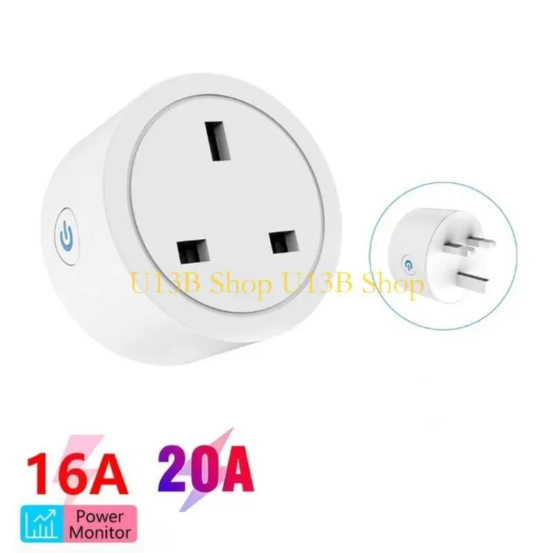 

U13B Intelligent Plugs Energy Monitoring WiFi Intelligent Plugs Energy Monitors Simple to Operate