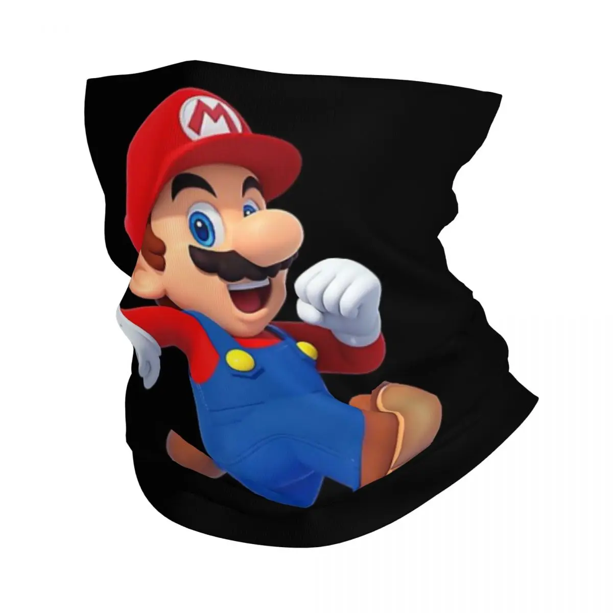 Super-Mario Anime Bandana Neck Cover Printed Wrap Scarf Multifunction Headwear Running For Men Women Adult Washable