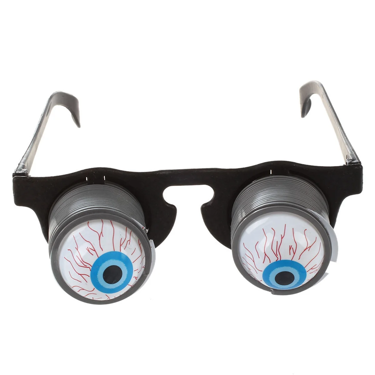 A71P 3X كرنفال الهالوين البلاستيك نكتة الرعب صدمة عيون نظارات لعبة #4