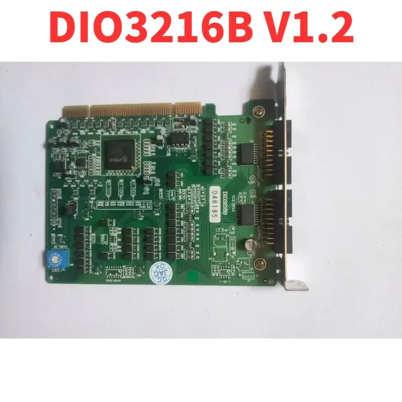 Second-hand test OK DIO3216B V1.2 Analog Digital IO Card Control Card