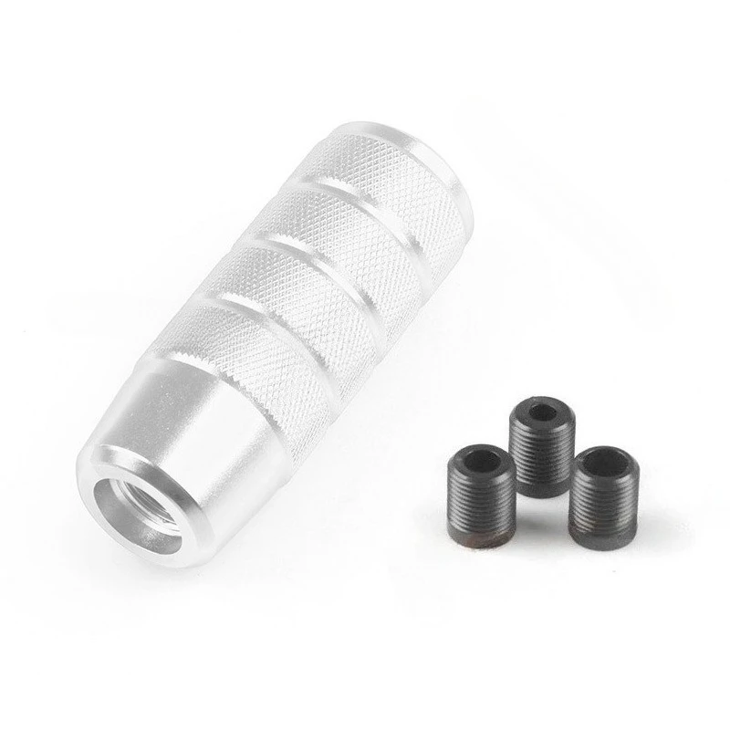9,5 cm Universal rutschfeste Schaltgetriebe aus Aluminiumlegierung, gerändelter Schalthebelknopf, gebrannter blauer Schaltknauf – Detail 9