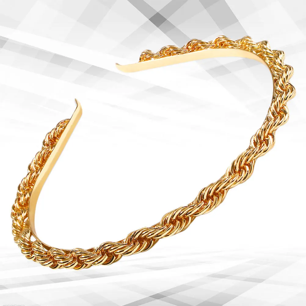 

Metal Hair Hoop Headband Retro Hair Hoop Women Headdress Hair Accessories