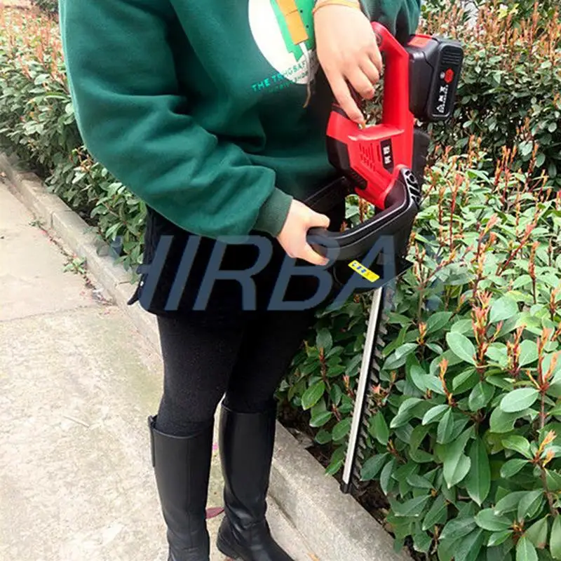 Electric Hedge Trimmer Cordless Rechargeable Pruner Hedge Trimmer Pruning Saw Cutter Picking Hedge Machine Garden Tools