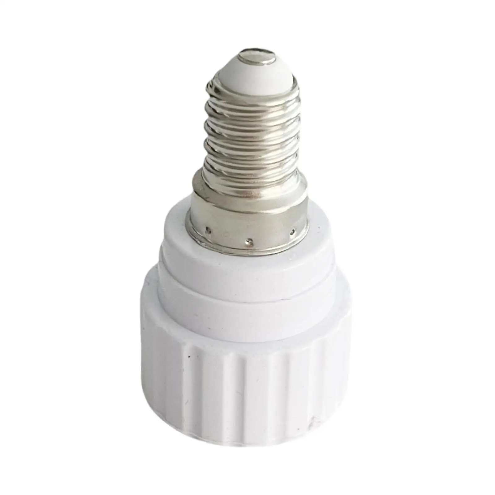 Lamp Adapter Converter E14 to GU Compact ABS Bulb Socket Base for Home Office Workshop Lighting Needs