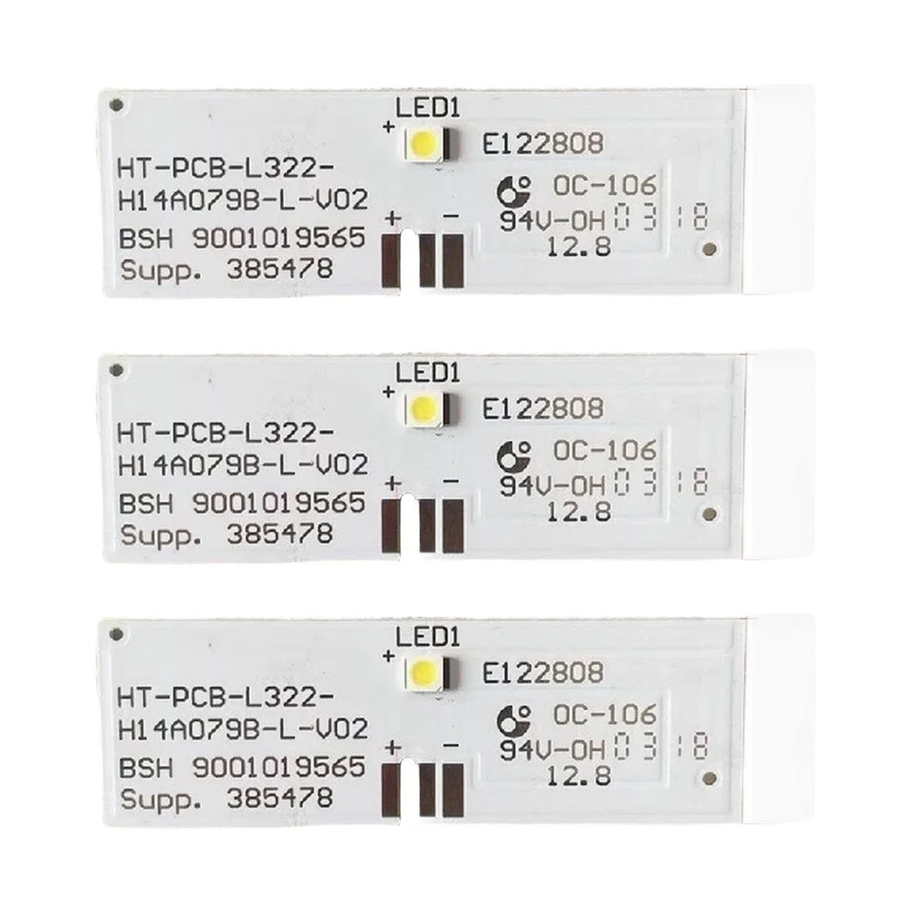 3pcs For Refrigerator Lights Strip For BSH9001019565 00888J P939-220906 For Refrigerator Lighting Simple Installation