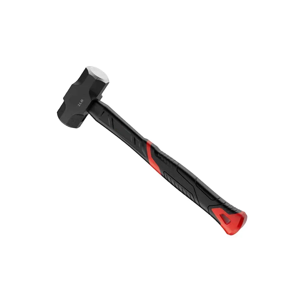 

1LB 2LB 3LB Hammer High-carbon Steel Hammer Corrosion-resistant Forged With High Carbon Steel TPR Rubber-coated Handle