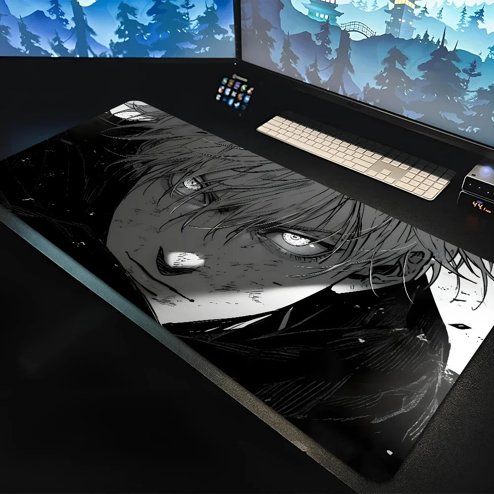 

Anime Jujutsu Kaisen Mouse Pad Gojo Satoru Large Gaming Mousepad Mouse Mat Desk Mat With Pad Gaming Accessories Prime Gaming XX