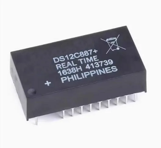 

Free shipping 10pcs DS12C887 DS12C887+ IC RTC W/RAM 128 BYTE 24-EDIP Best quality