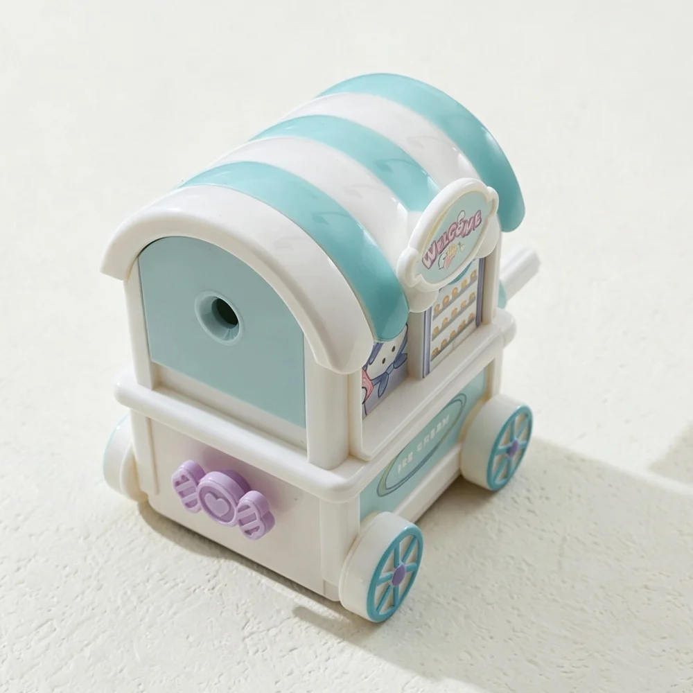 Cute Manual Pencil Sharpener Selling Car Shape Pencil Sharpener Fast Sharpening Easy To Use for Students School Stationery Gifts