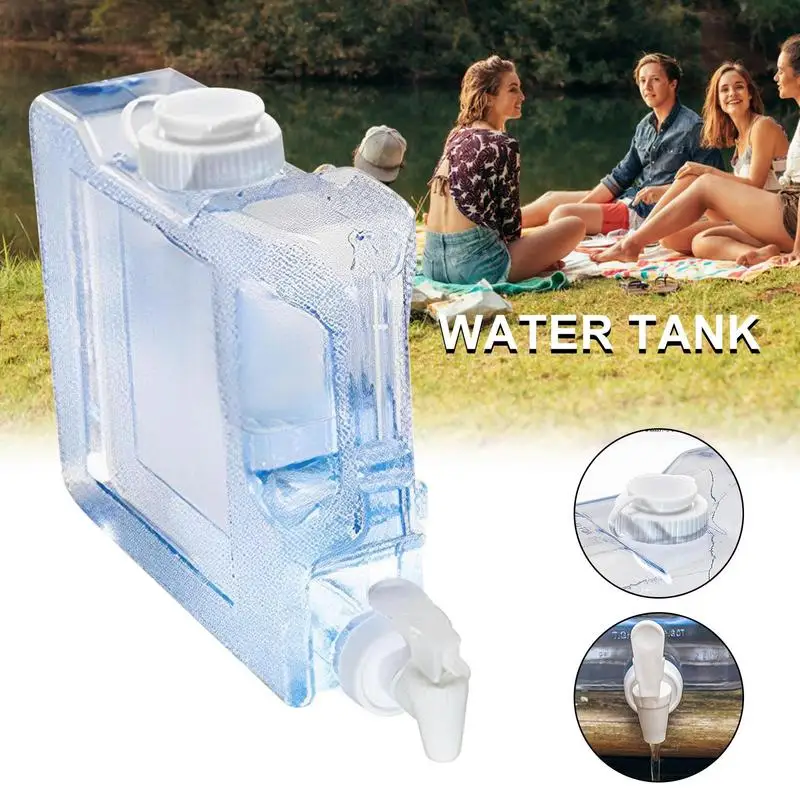 Camping Water Storage Camping Water Storage Tank No Leakage Heavy-Duty Camping Water Storage For Outdoor Hiking