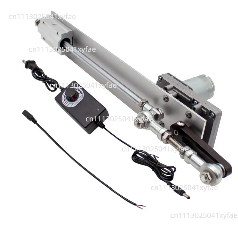 24V DC Reciprocating Telescopic Drive Unit Adjustable Stroke 3-15CM With Speed Regulator DIY Automation Hardware