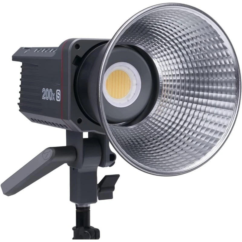 200x S 200W Bi-Color LED Video Light,Bluetooth App Control Studio Light,DC/AC  Supply Bowens Mount Silent Fan Photog