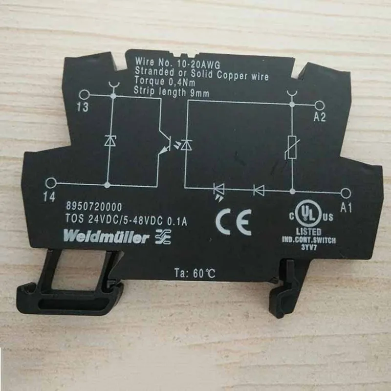 

relays TOS 24VDC/48VDC 0,1A 8950720000